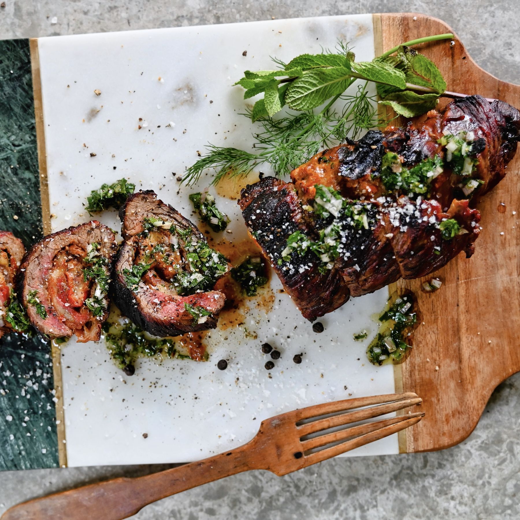 Flank Steak Roulade